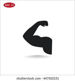  Gym icon vector.