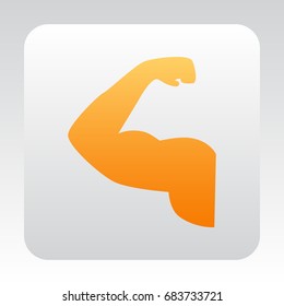  Gym icon vector.