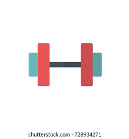 gym icon vector. gym flat style design