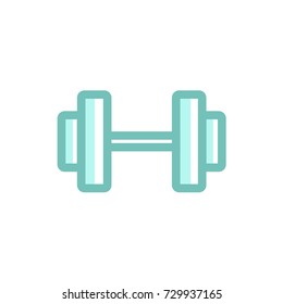 gym icon vector. gym modern style design