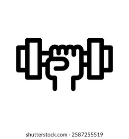 Gym Icon Vector Symbol Design Illustration