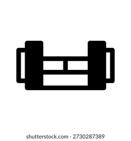 Gym Icon Vector Symbol Design Illustration