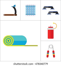 Gym Icons Set