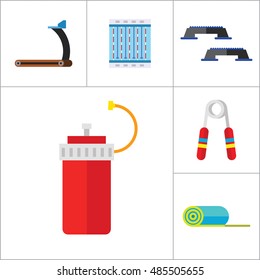 Gym Icons Set