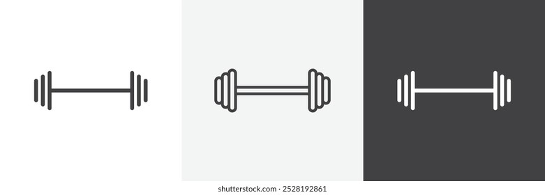 Gym icon.Trendy modern flat linear vector illustration on white background.