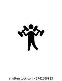 gym icon,vector best flat icon.