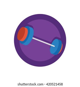 Gym Illustration - Flat Icon
