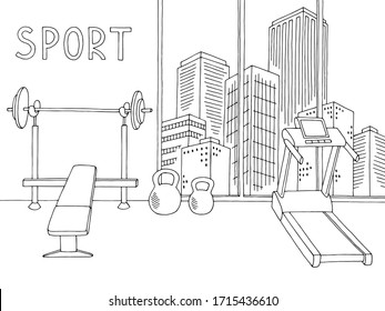 Gym Drawing Stock Illustrations  18141 Gym Drawing Stock Illustrations  Vectors  Clipart  Dreamstime
