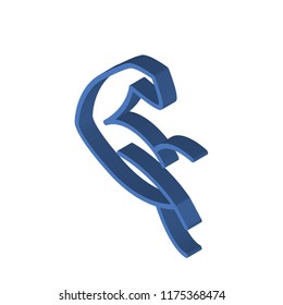 Gym isometric left top view 3D icon