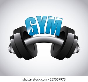 gym label design