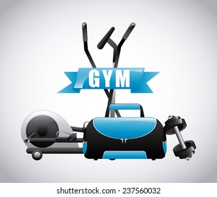 gym label design