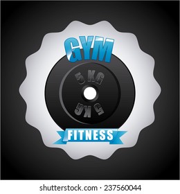 gym label design