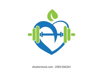Gym Logo Apple fitness logo design health vector icon