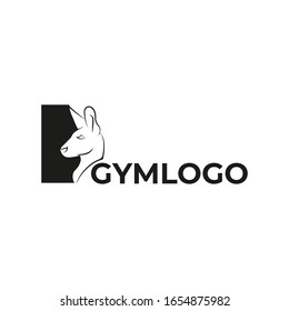 Gym Logo Concept Vector Template