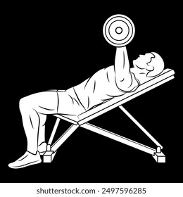 Fitness-Logo Design Vektor Datei Silhouette Übung
