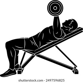 gym logo design vector file silhouette bodybuilder