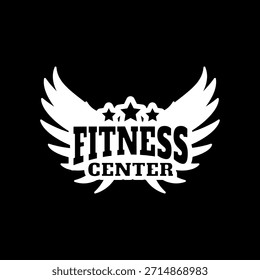 Gymnastiklogo design vektor datei illustration silhouette fitness logo