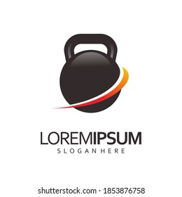 gym logo design vector template

