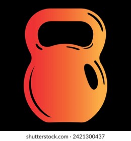 gym logo design vector gym weights kettlebell , plates , gym logo dumbbells