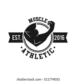 Gym logo, fitness logo