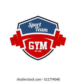 Gym logo, fitness logo