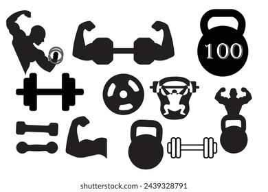 Gym Logo Fitness Vector Logo Design Template Design For Gym And Fitness Vector, Active, Activity