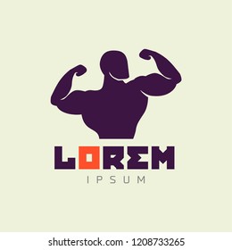 Gym logo template