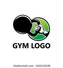 Gym Logo Template Design Vector, Emblem, Design Concept, Creative Symbol, Icon