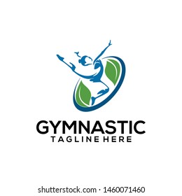 Gym logo template vector. Healthy sport logo