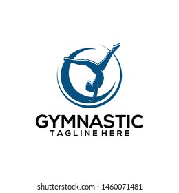 Gym logo template vector. Healthy sport logo
