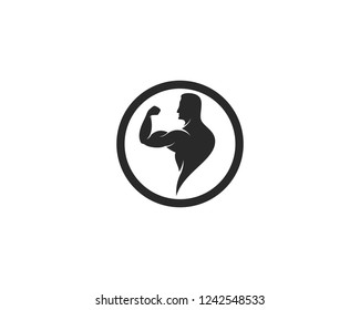 Gym logo vector template