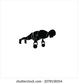 gym logo vector template people
