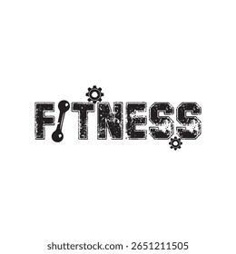 Gym love Fitness Gym life with parches for  t shirts and others uses