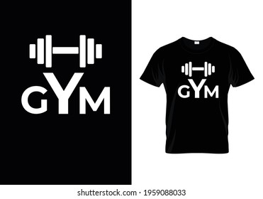 gym minimal new simple t-shirt