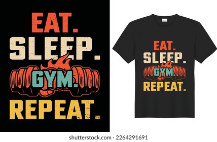Gym motivational quote Fitness workout t-Shirt Design vector. Inspirational graphics typography lettering slogan with grunge effect. Ready for print, textile,label,poster,barbell,apparel,fashion, tee.