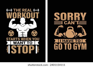 Gym motivational quote with grunge effect and barbell. Workout inspirational Poster. Vector design for gym, textile, posters, t-shirt, cover, banner, cards, cases etc.