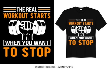 Gym Motivational Quotes t shirt design