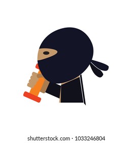 Gym Ninja Logo Icon Design