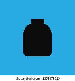 gym nutrition icon vector