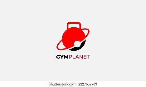 Gym Planet Logo Template Design