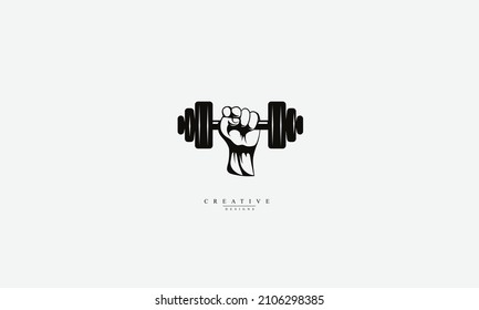 Gym Power vector logo design 