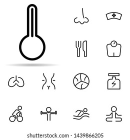 gym rings icon. Universal set of web for website design and development, app development