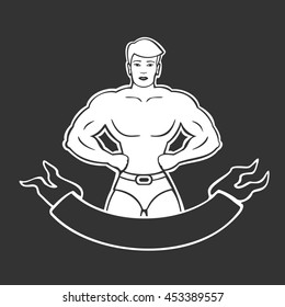 Gym Sign Vector