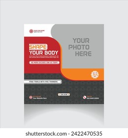 gym social media post,workout social media post design