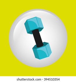 gym sport icon design 