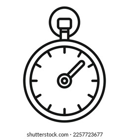 Gym sportwatch icon outline vector. Sport children. Room education