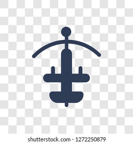Gym Station icon. Trendy Gym Station logo concept on transparent background from Gym and Fitness collection