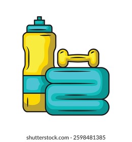 GYM stuff icon design. Vector design