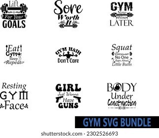 GYM SVG BUNDLE
TYPOGRAPHY DESIGN
