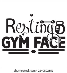 GYM SVG Design Vector File.